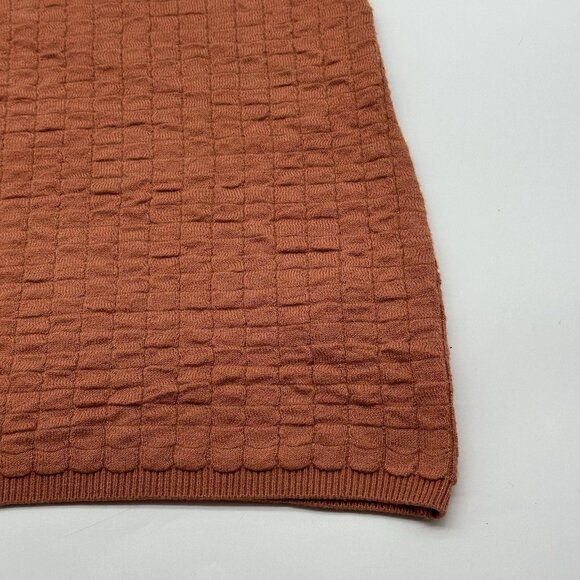 Free People Beach Short N Sweet Size Large Ambered Coral Sweater Minidress NWOT - Picture 9 of 13